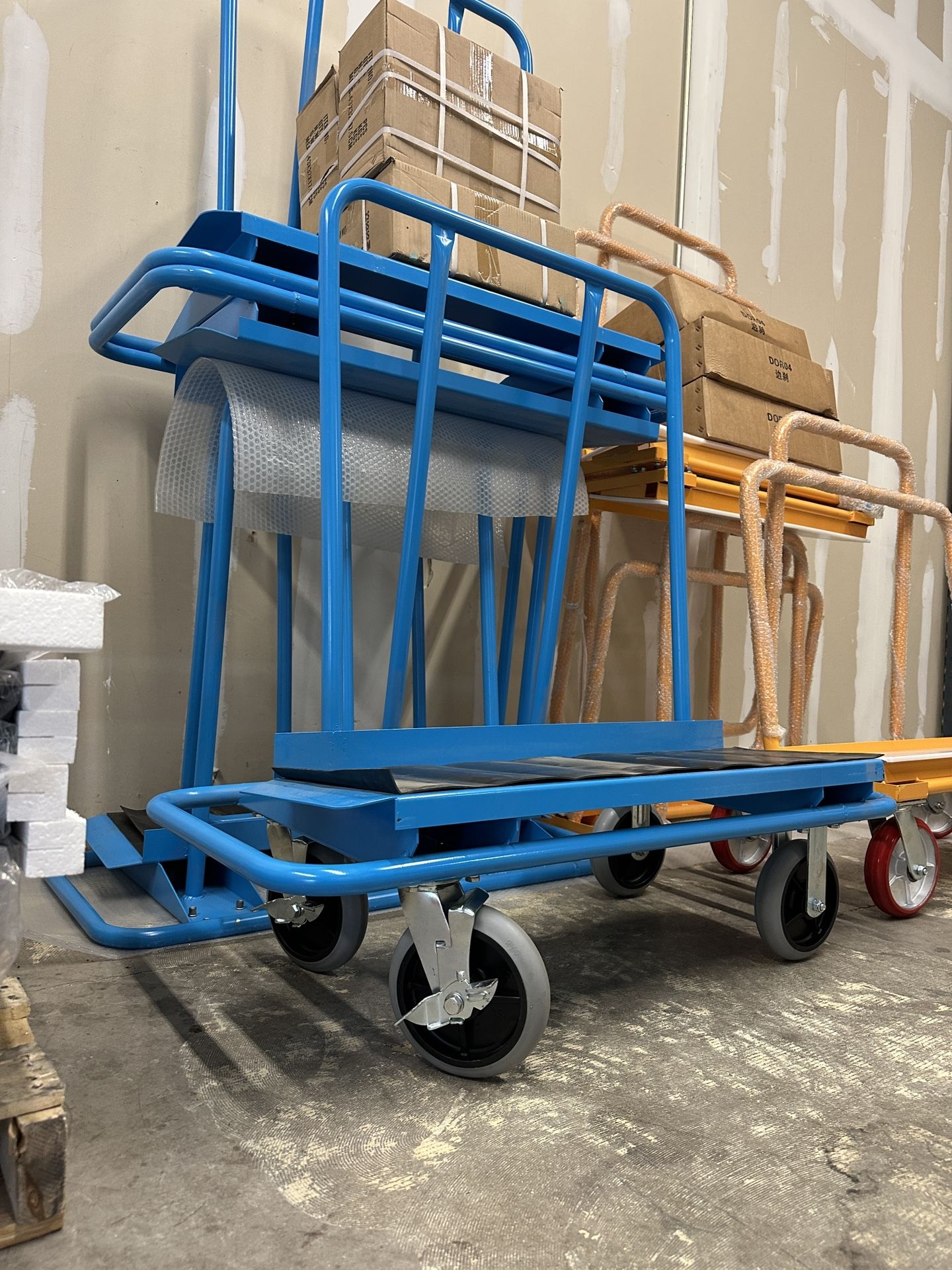 Heavy Duty Dolly Cart blue good quality