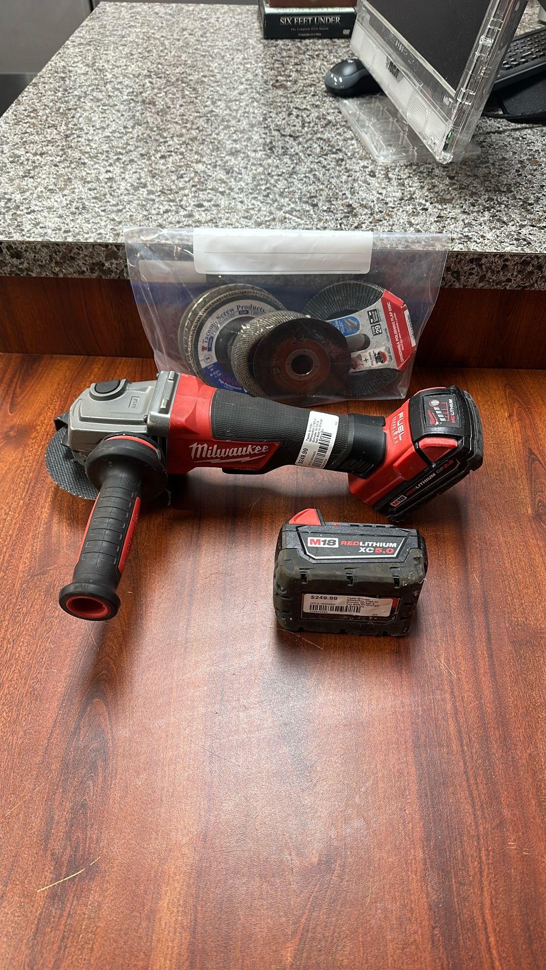 Milwaukee 4 1/2–5” Grinder 
