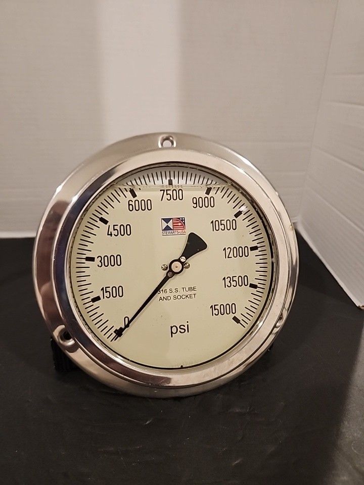 Stewarts-USA Gauge 15,000 PSI