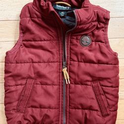 Timberland  Vest with 2 Flannel Shirts size 12 Months