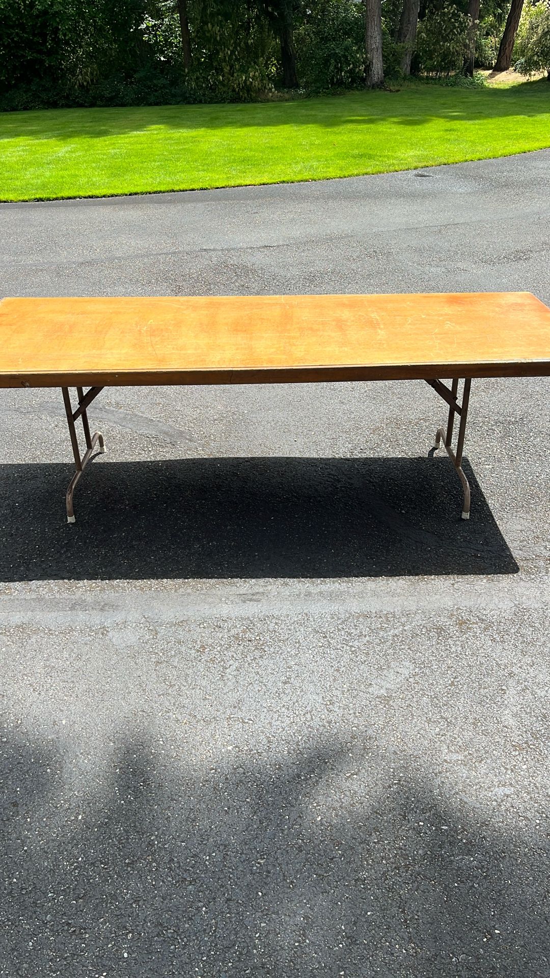 Banquet Table. 3ft X 8ft. $50. 