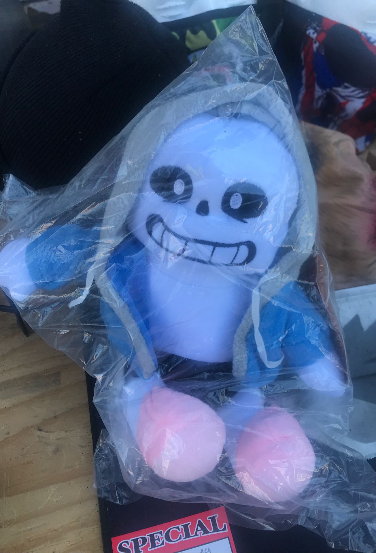 Undertale skeleton plushy doll