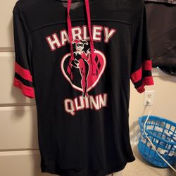 Harley Quinn Hooded Shirt