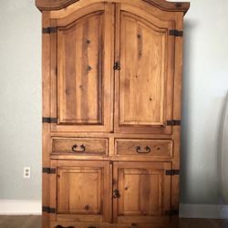 Sierra Armoire - Rustic Pine Collection