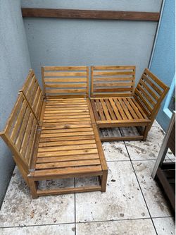 IKEA NÄMMARÖ outdoor modular sectional sofa set (9 pieces)