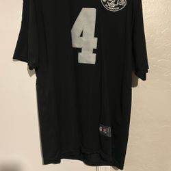 Stitched Derek Carr Oakland Raiders Jersey 