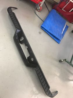 2020 Chevy Silverado rear bumper upper cover