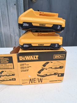 Dewalt 20v Max battery 2 pack