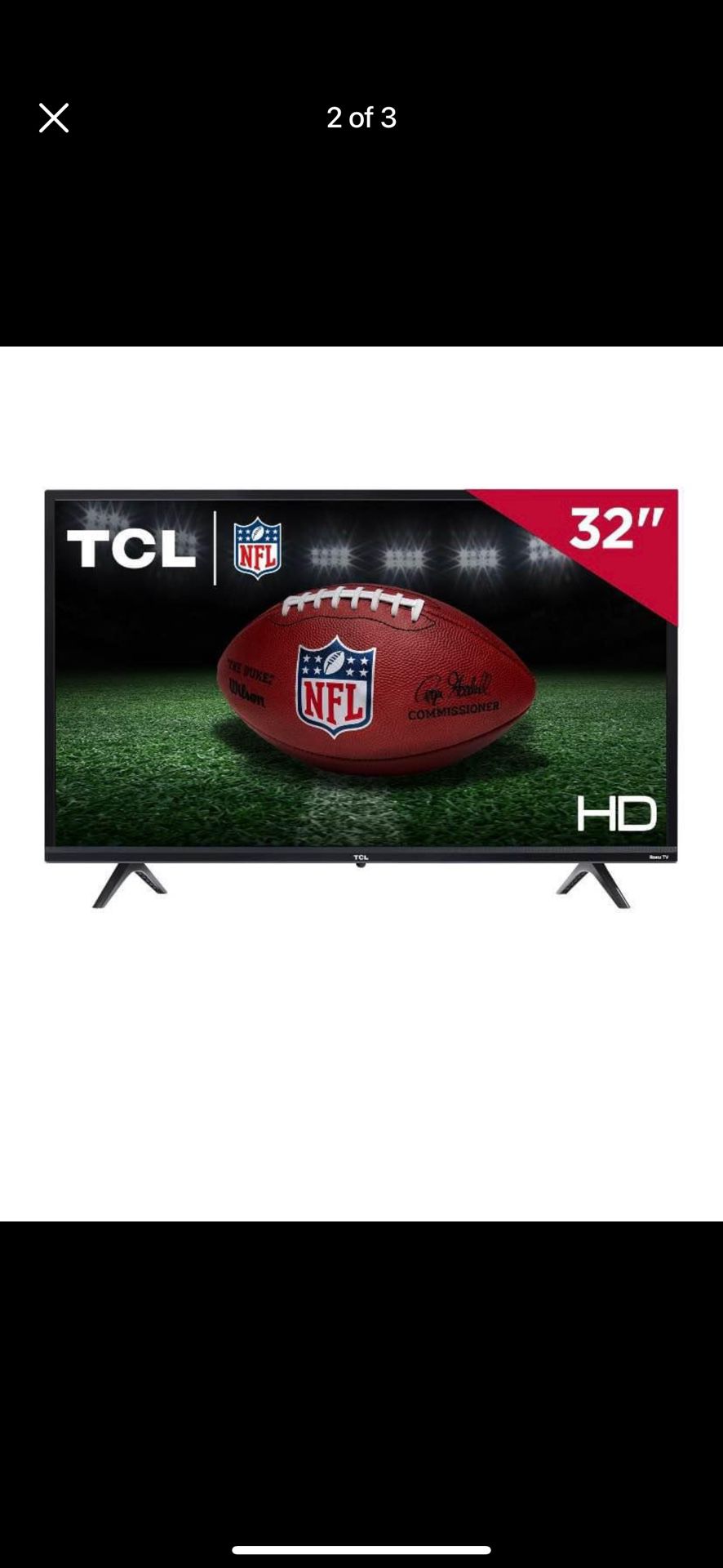 TCL 32"Class 720 HD LED Roku Smart TV  (TV Stand NOT INCLUDED)