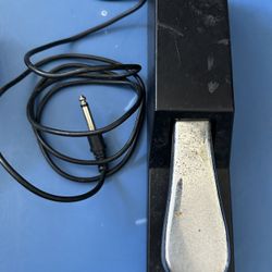 Keyboard Sustain Pedal Yamaha Korg Casino Roland Etc