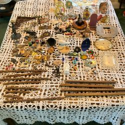 Large Misc Collage Art Supplies