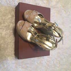 Vintage Coach Wedge