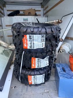 3 brand new ATV tires