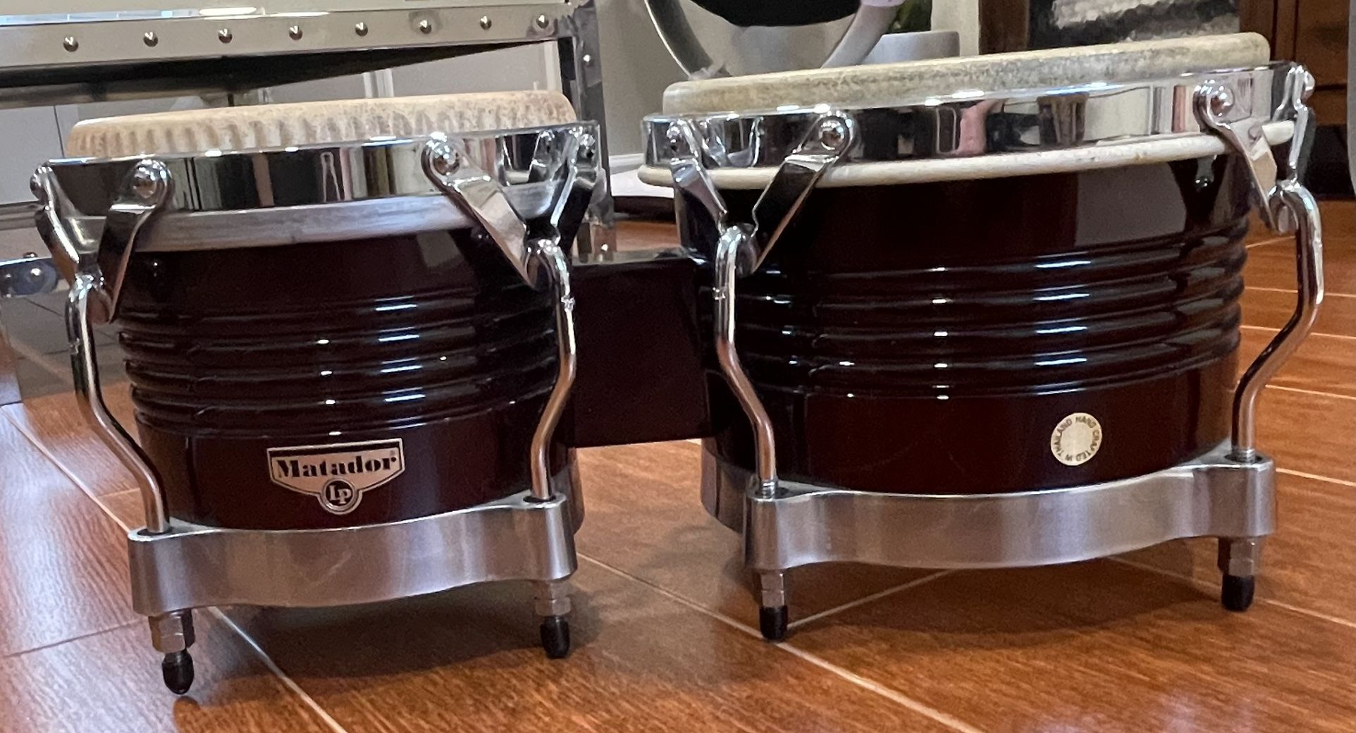 LP Matador Bongos- Dark Red