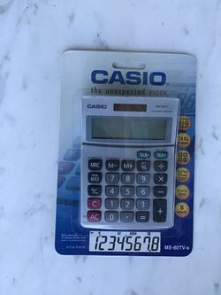 New in box Casio Calculator