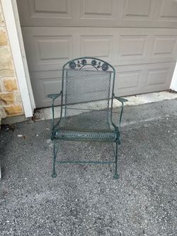 Steel chair