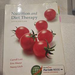 Nutrition And Diet Therapy Book
