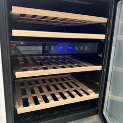 Wine Cooler Kalamera Stainless Steel 24x38”