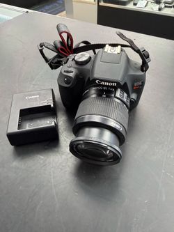 Canon EOS Rebel T7 DSLR Camera with 18-55mm Lens, One Battery, Charger