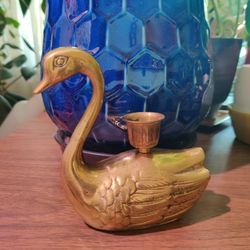Brass Candle Holder Vintage
