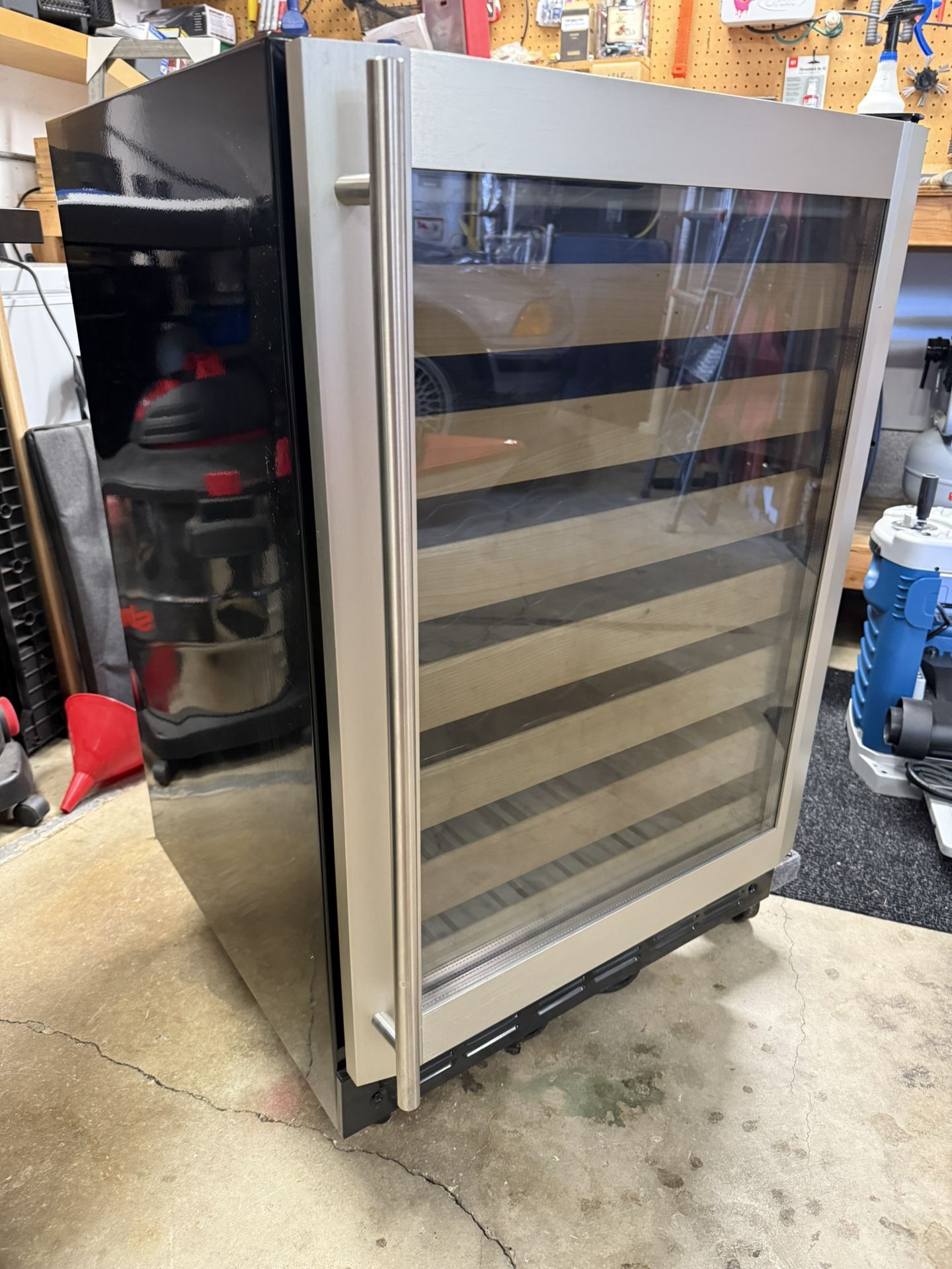 GE Monogram 52 Bottle Under cabinet Wine Refrigerator