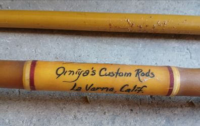 Custom rods Orniya 'Shogun'