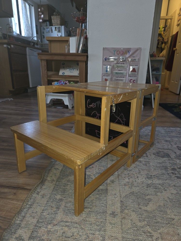 Toddler Fold Table/stool