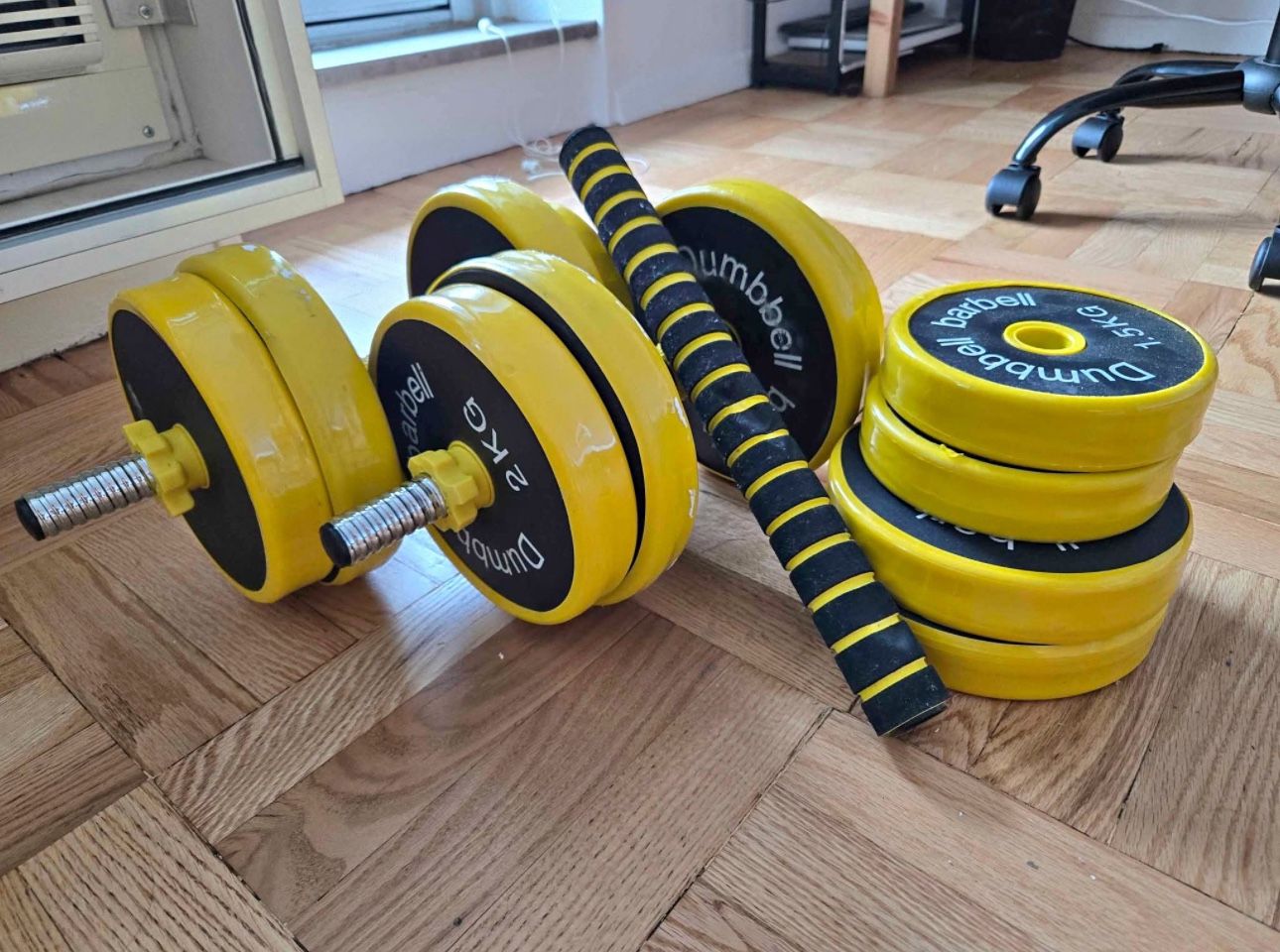 DUMBBELL 66 lbs Set