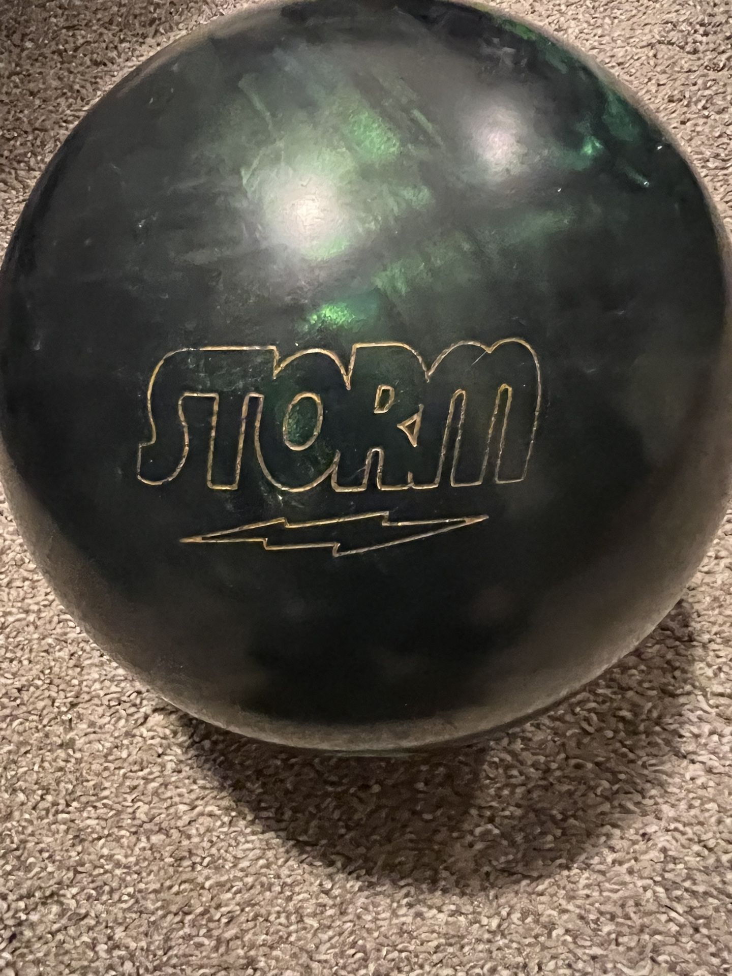14 Lb IQ Emerald Storm Bowling Ball