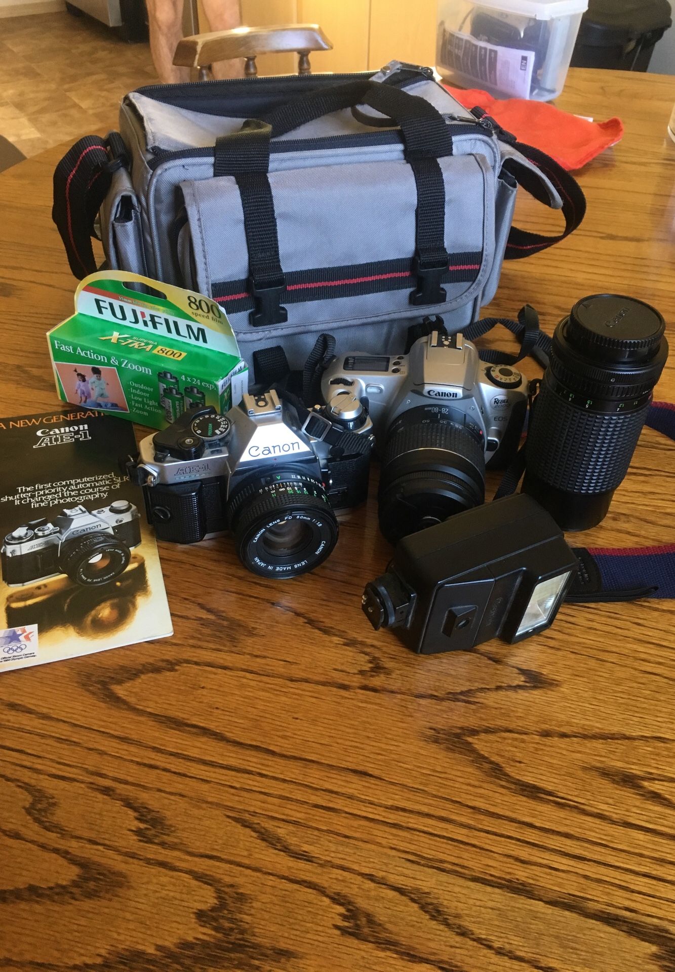 CANON FILM CAMERAS BUNDLE