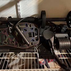 Gym Push Up And Ad Roller Set