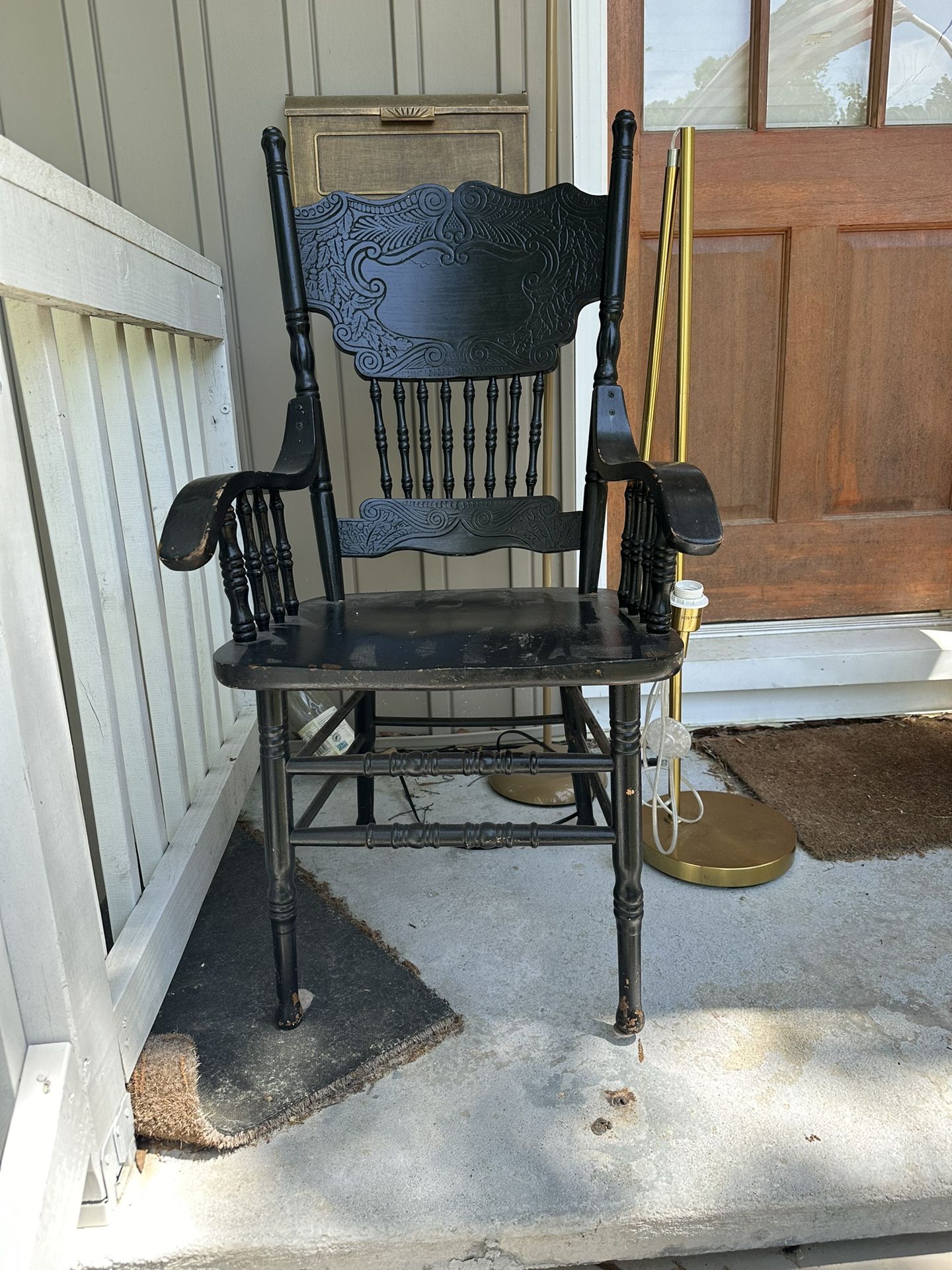 Solid Wood Armchair - Free
