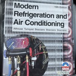 Modern Refrigeration And Air Conditioning 19th Edition