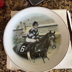 Willie Shoemaker Collectors Plate