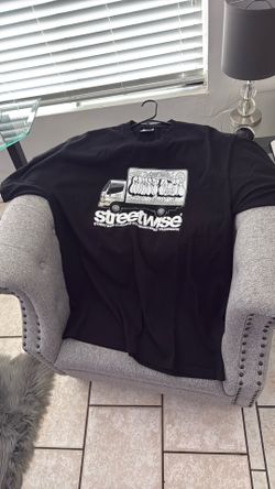 STREETWISE BLACK SHIRT, SIZE XXL