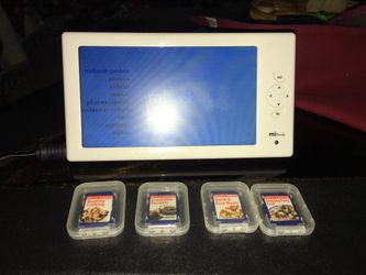 MiBook Player & 4 Cook Book SD Card Recipe Bundle Like New Condition $20.00