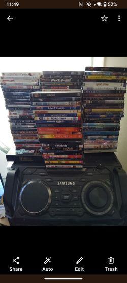 61 DvD Movies $1.00 A piece