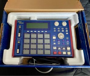 Akai MPC 1000 Blue and Red