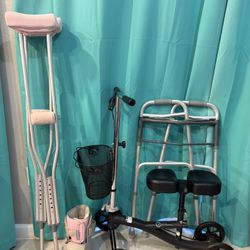 Broken Leg/ankle/foot Walker Crutches Scooter