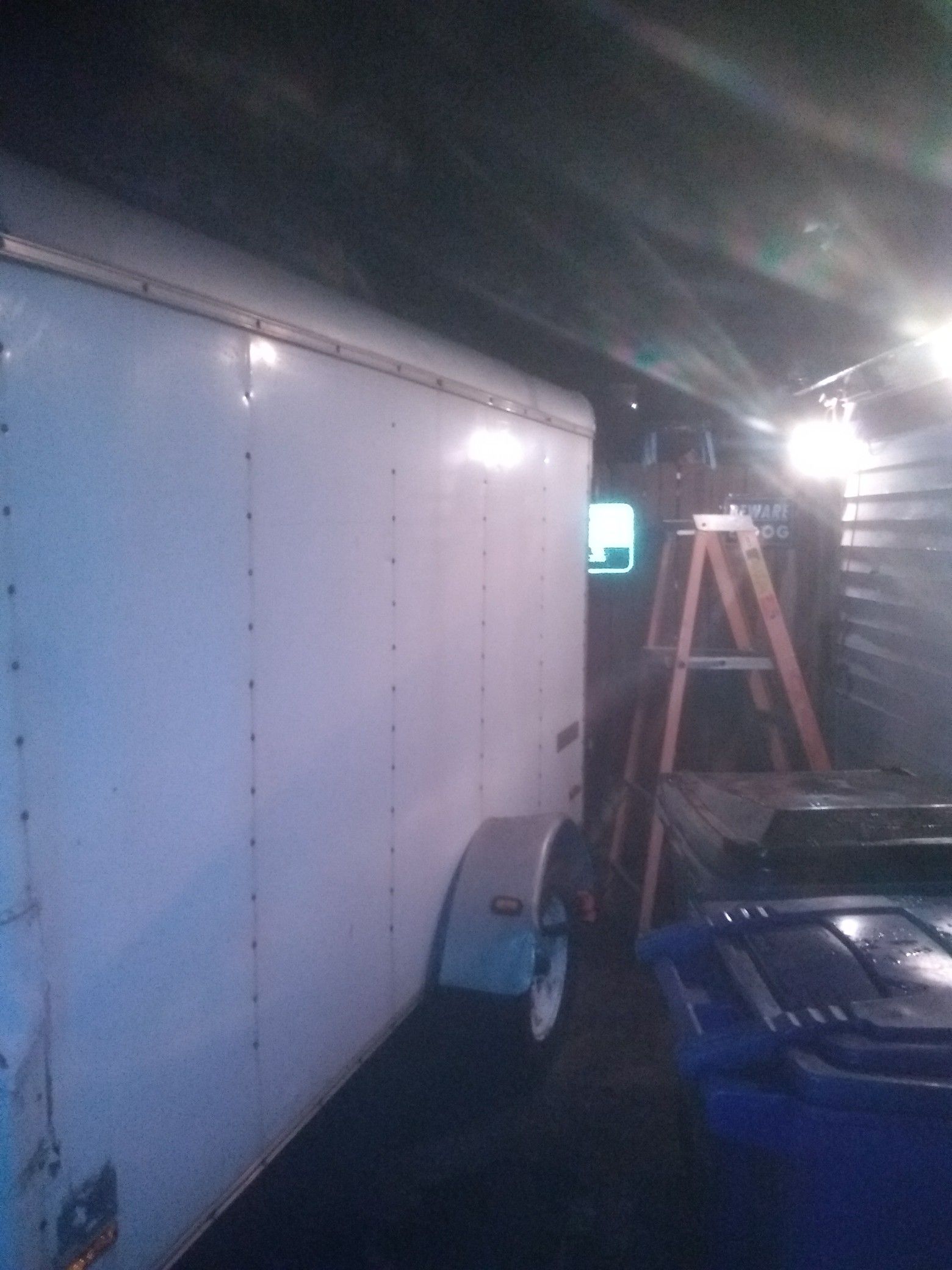 10 by 6ft enclosed trailer