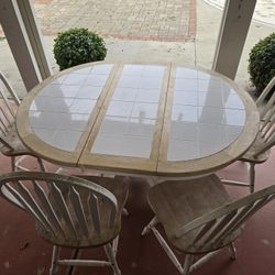 Beautiful Dining Table And Chairs