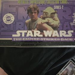 Starwars The Empire Strikes Back metal card set