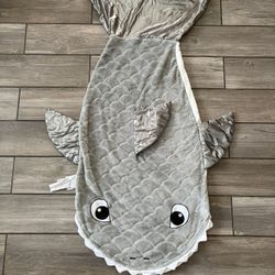Shark Tales Kids Velour Blanket