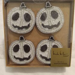 Nicole Miller Beaded Napkin Rings