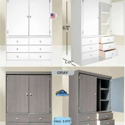 Hércules Tall Closet (( Colors