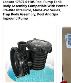 Pool Pump Housing
