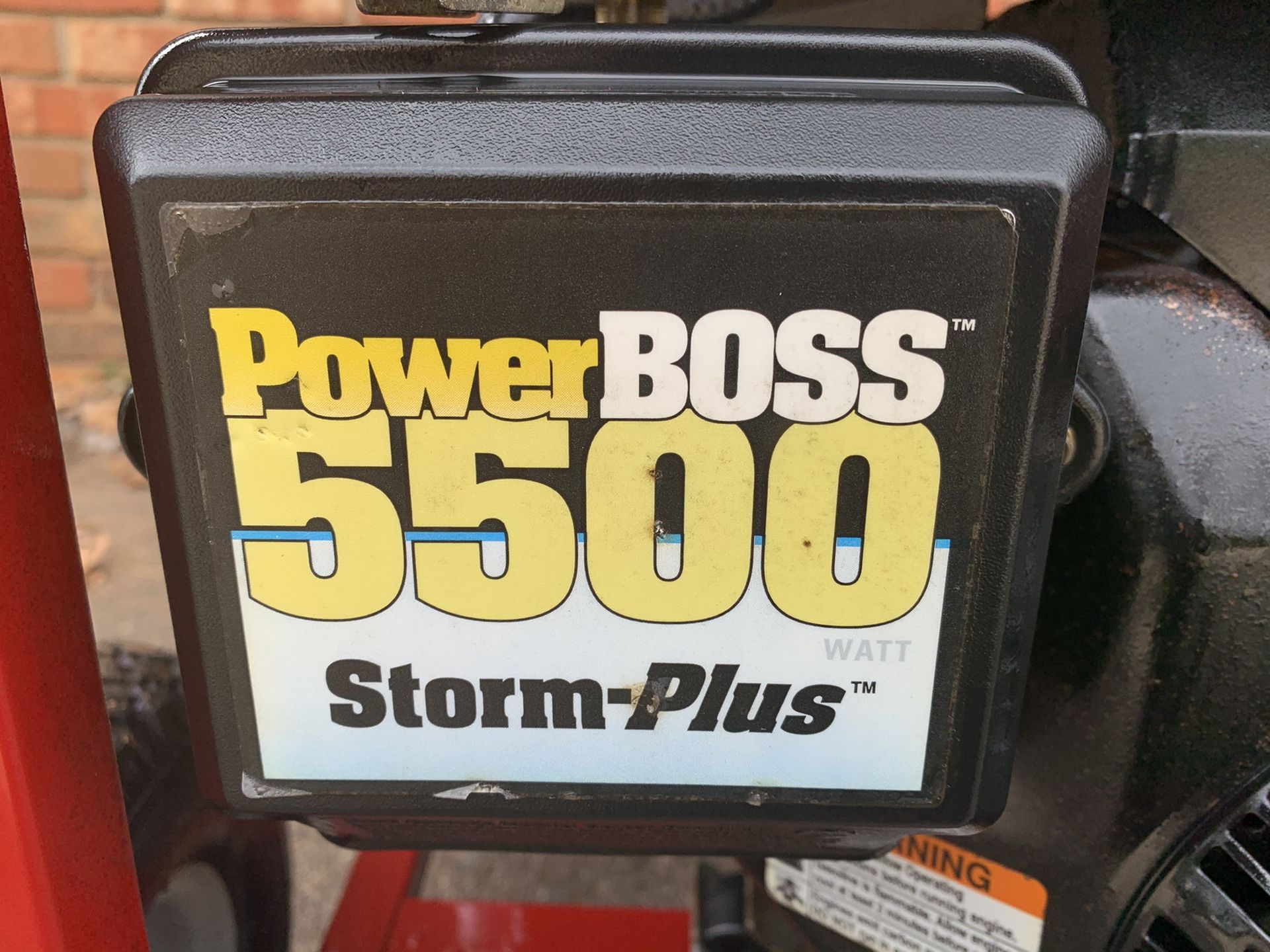 Generac by Briggs and Stratton Power Boss 5500 StormPlus Generator for
