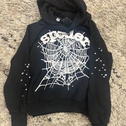 Black & White Sp5der Hoodie
