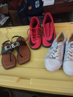 3 pairs of women's size 8 shoes $15 each or all for $25