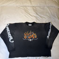 HMDD Chimmers Forever Long Sleeve T Shirt Black Sz XL Brand New 